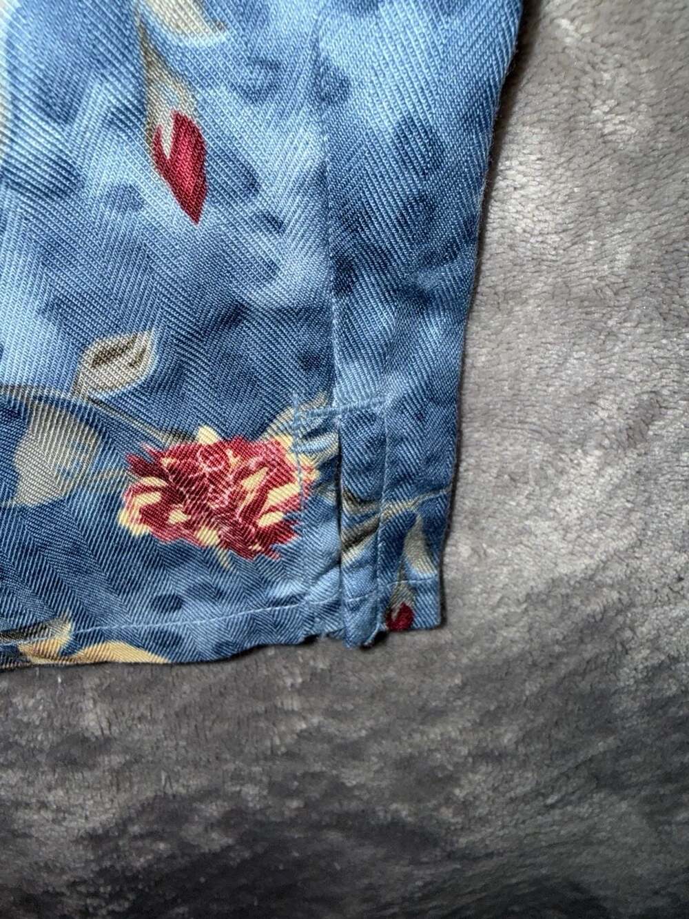 Island Traders Floral Rayon Drawstring Pants Size M - Picture 3 of 6